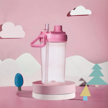 12oz BPA-Free Kids Water Bottle Leak-Proof with Straw & Handle