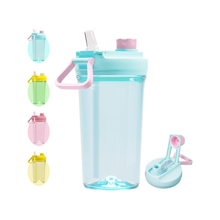 12oz BPA-Free Kids Water Bottle Leak-Proof with Straw & Handle