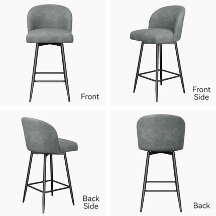 Counter Height Swivel Bar Stools Set of 4