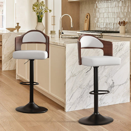 Swivel Bar Stool Set Of 2