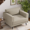 Beige / oversized chair