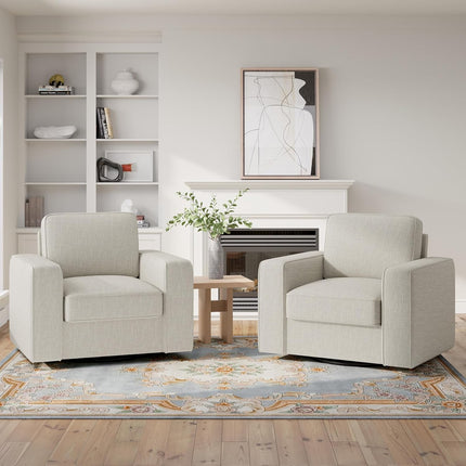 360° Swivel Accent Chair – Mid-Century 36” Wide FSC-Certified