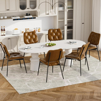 Mid-Century Modern Dining Chairs Set of 2