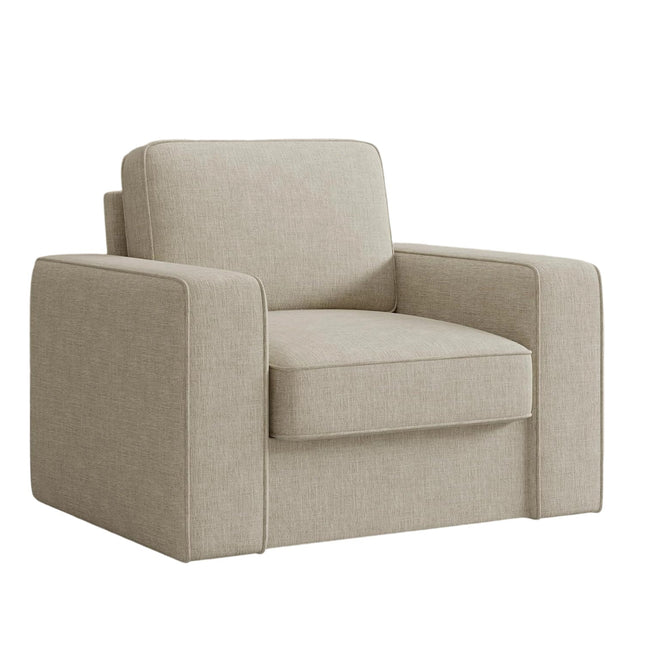 360° Swivel Accent Chair – Mid-Century 36” Wide FSC-Certified