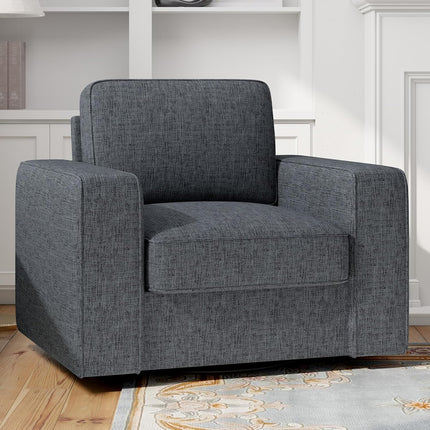 360° Swivel Accent Chair – Mid-Century 36” Wide FSC-Certified