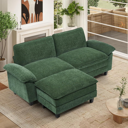 118" Modular Comfy Cloud Sectional Sofa