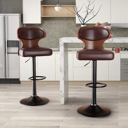 Adjustable Bar Stools Set of 2
