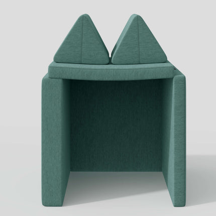 4-Piece Modular Kids Sofa – Removable Cover Convertible Foam Cushions