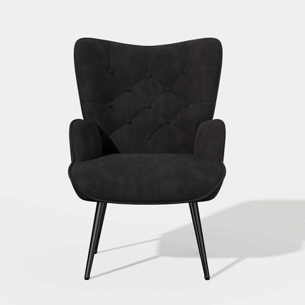 Mid Century Modern Velvet Accent Chair