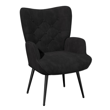 Mid Century Modern Velvet Accent Chair