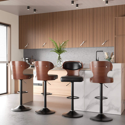Adjustable Bar Stools Set of 2