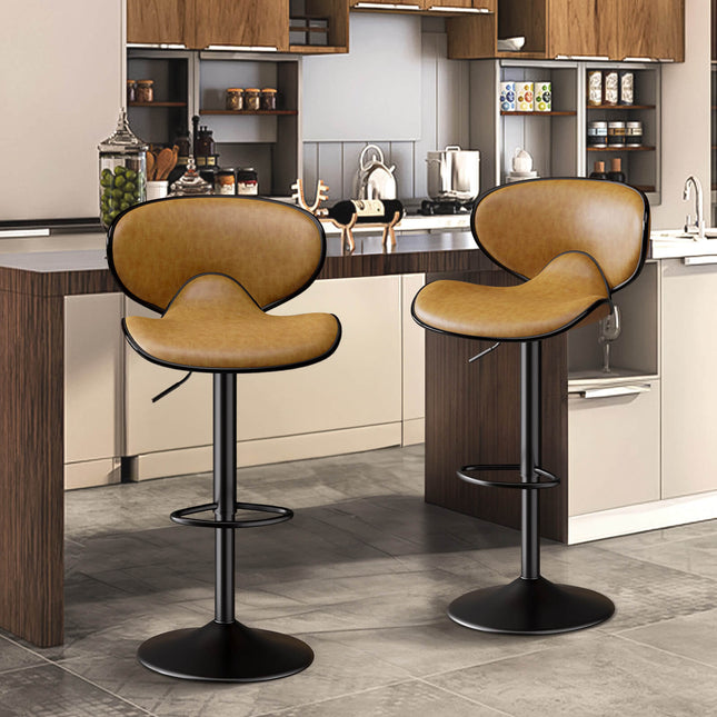 Bar Stools Set of 2 for Kitchen Counter