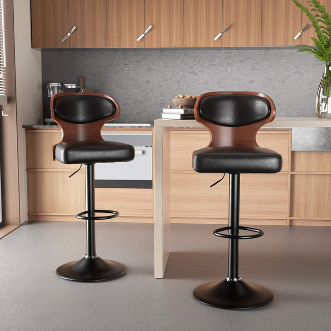 Adjustable Bar Stools Set of 2